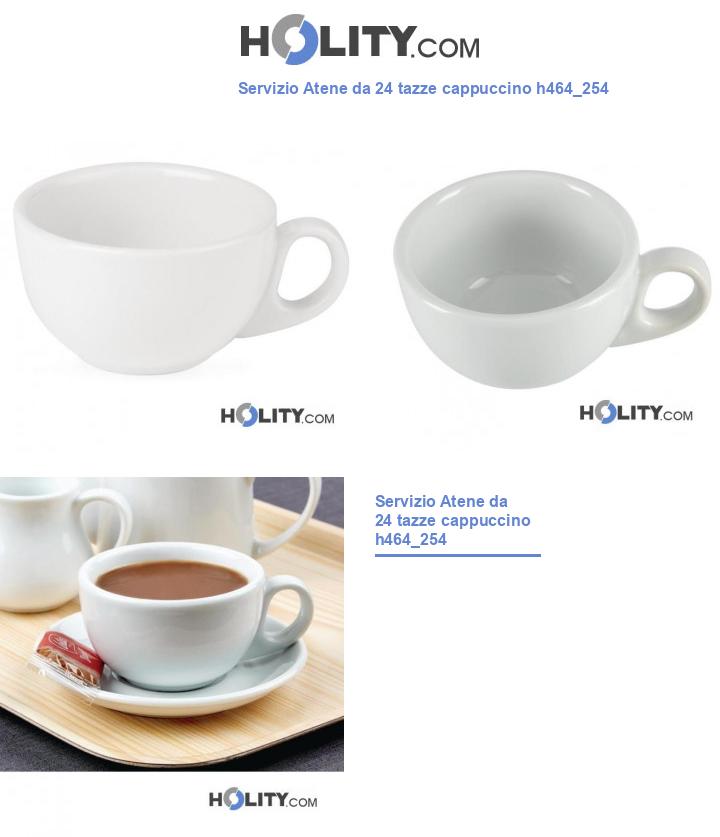 Servizio Atene da 24 tazze cappuccino h464_254