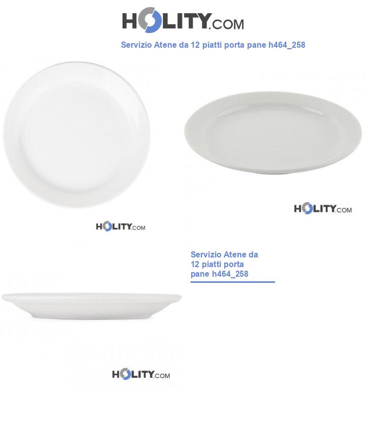 Servizio Atene da 12 piatti porta pane h464_258