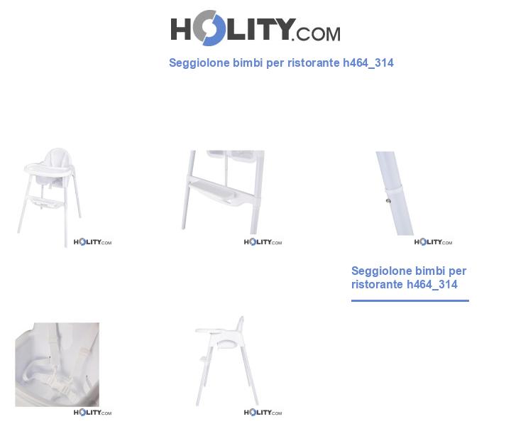 Seggiolone bimbi per ristorante h464_314