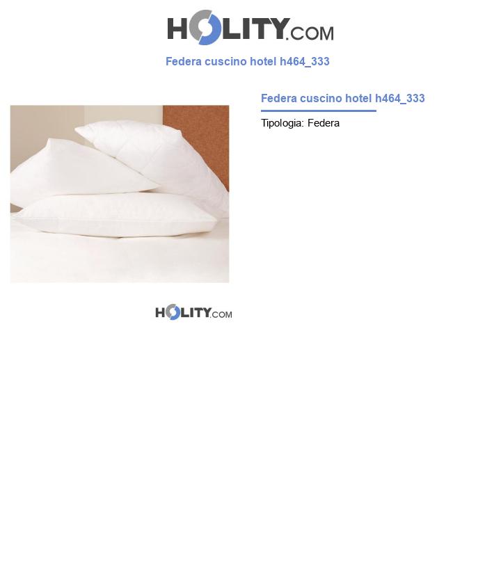 Federa cuscino hotel h464_333