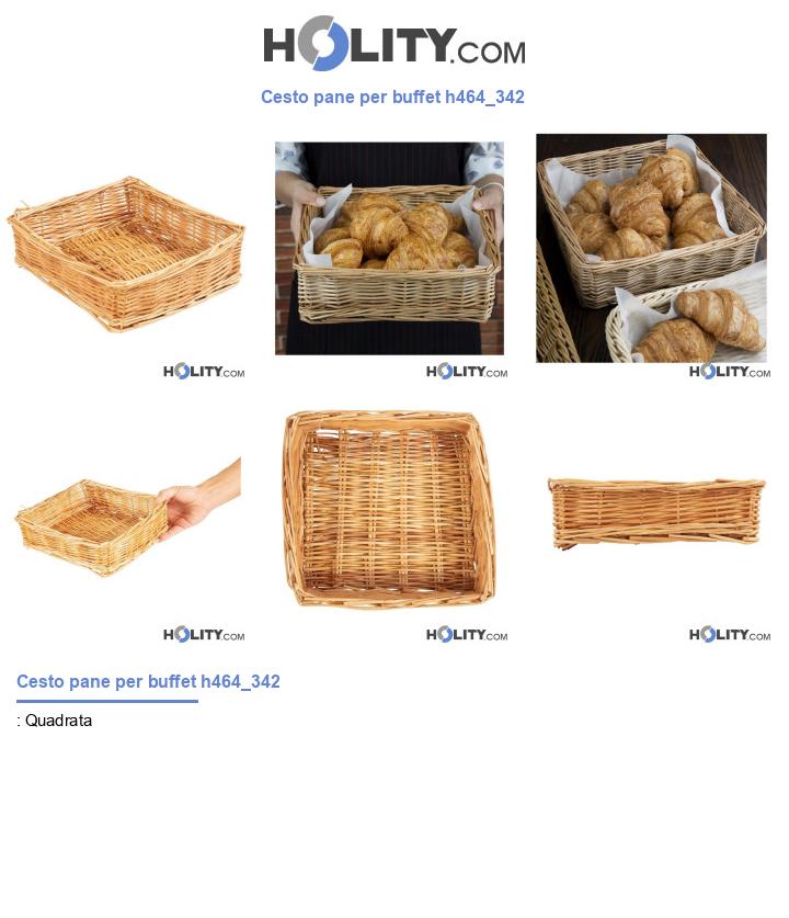 Cesto pane per buffet h464_342