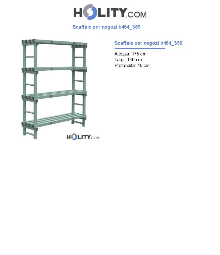 Scaffale per negozi h464_359