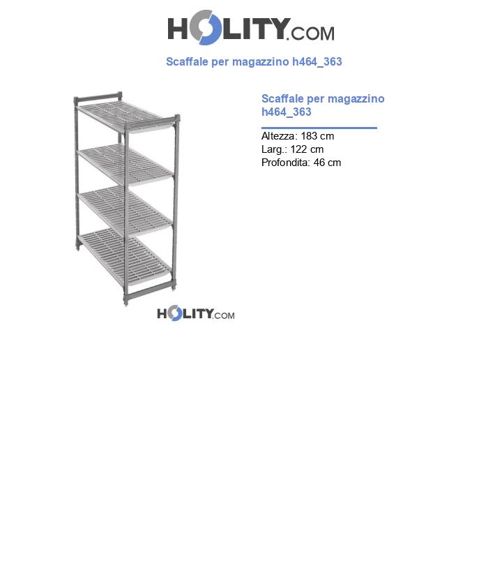 Scaffale per magazzino h464_363