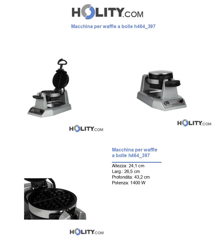 Macchina per waffle a bolle h464_397