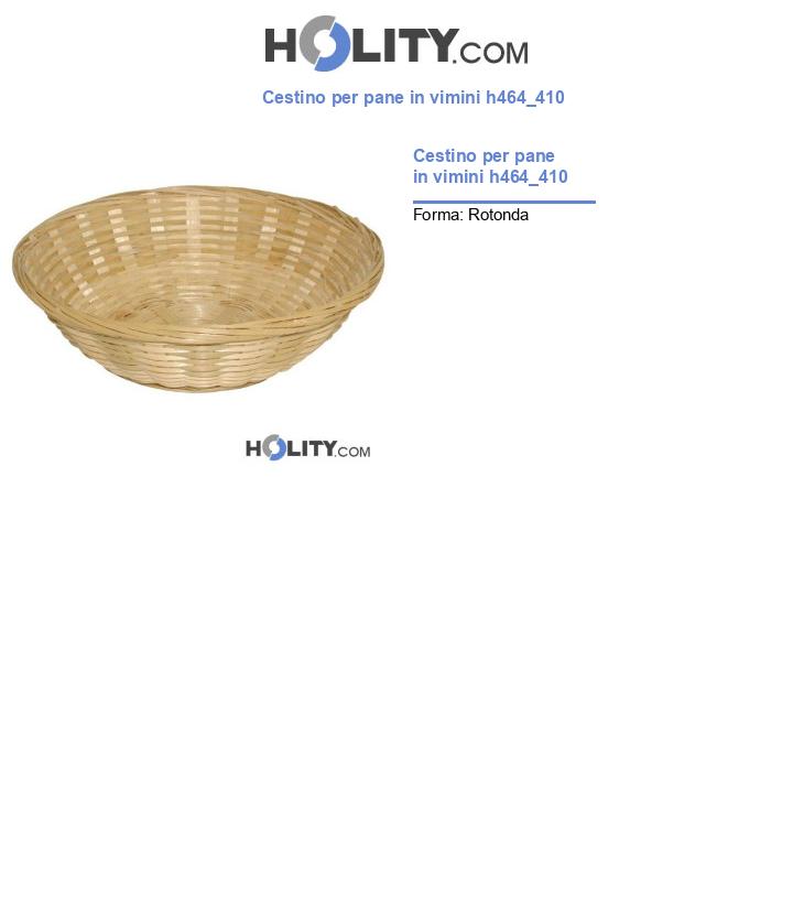 Cestino per pane in vimini h464_410