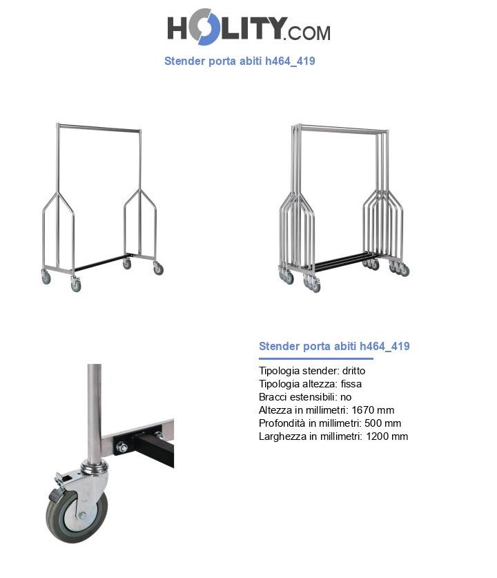 Stender porta abiti h464_419