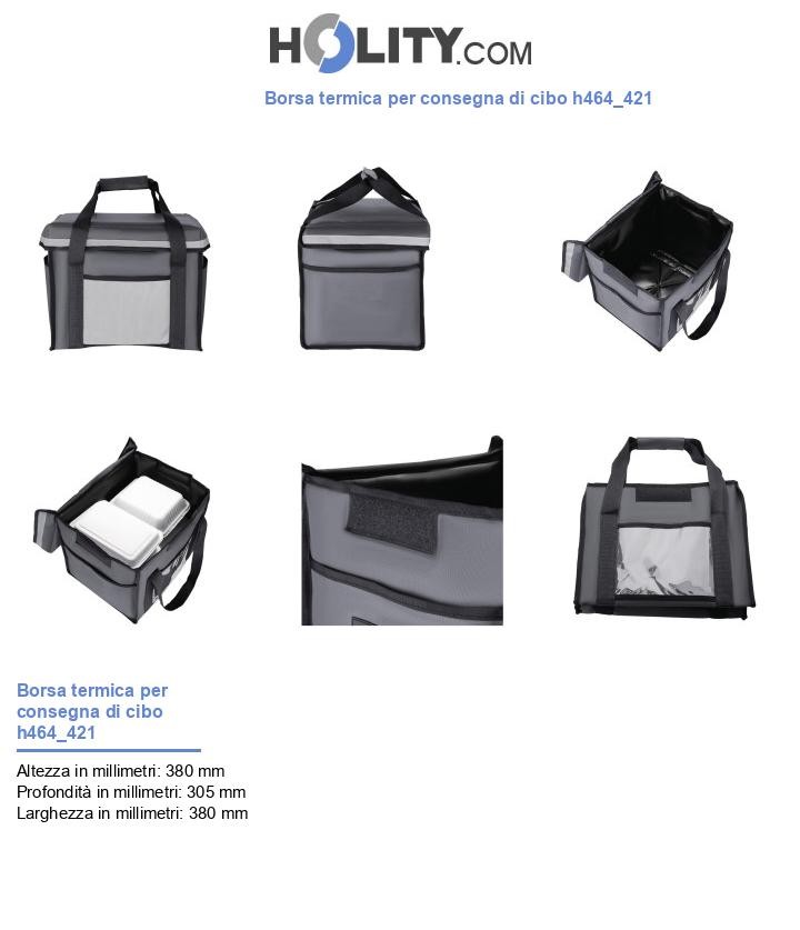 Borsa termica per consegna di cibo h464_421