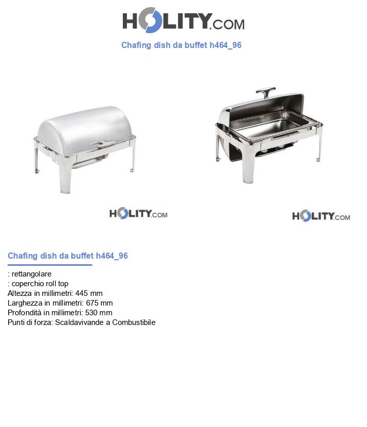 Chafing dish da buffet h464_96