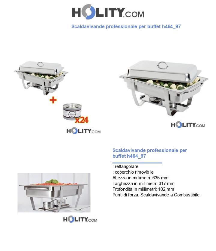 Scaldavivande professionale per buffet h464_97