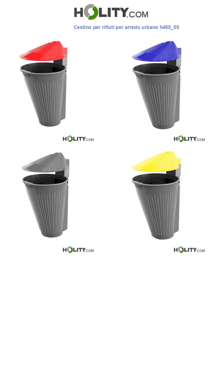 Cestino per rifiuti per arredo urbano h465_05