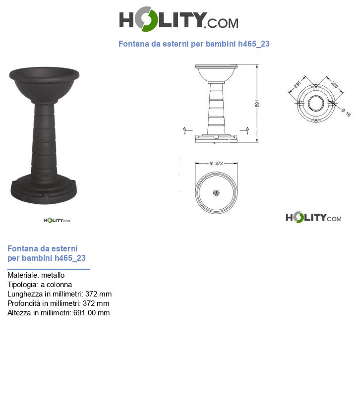 Fontana da esterni per bambini h465_23