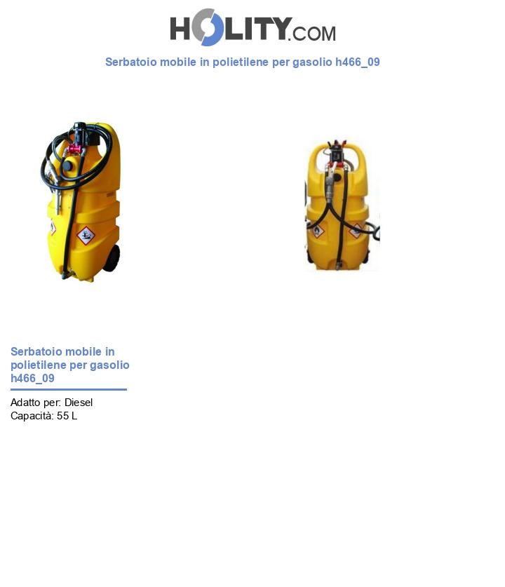 Serbatoio mobile in polietilene per gasolio h466_09
