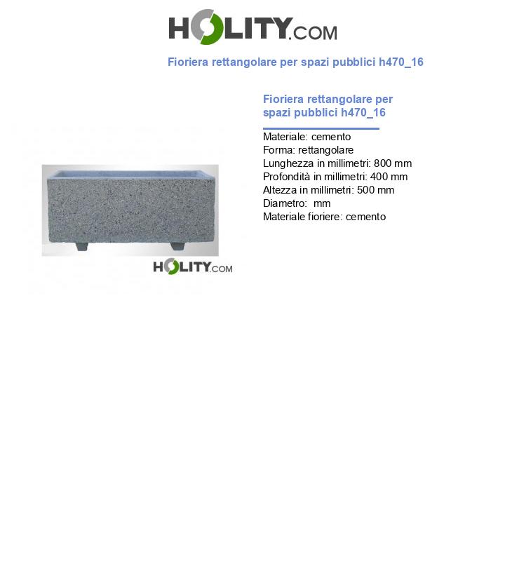 Fioriera rettangolare per spazi pubblici h470_16