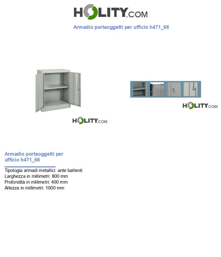 Armadio portaoggetti per ufficio h471_66