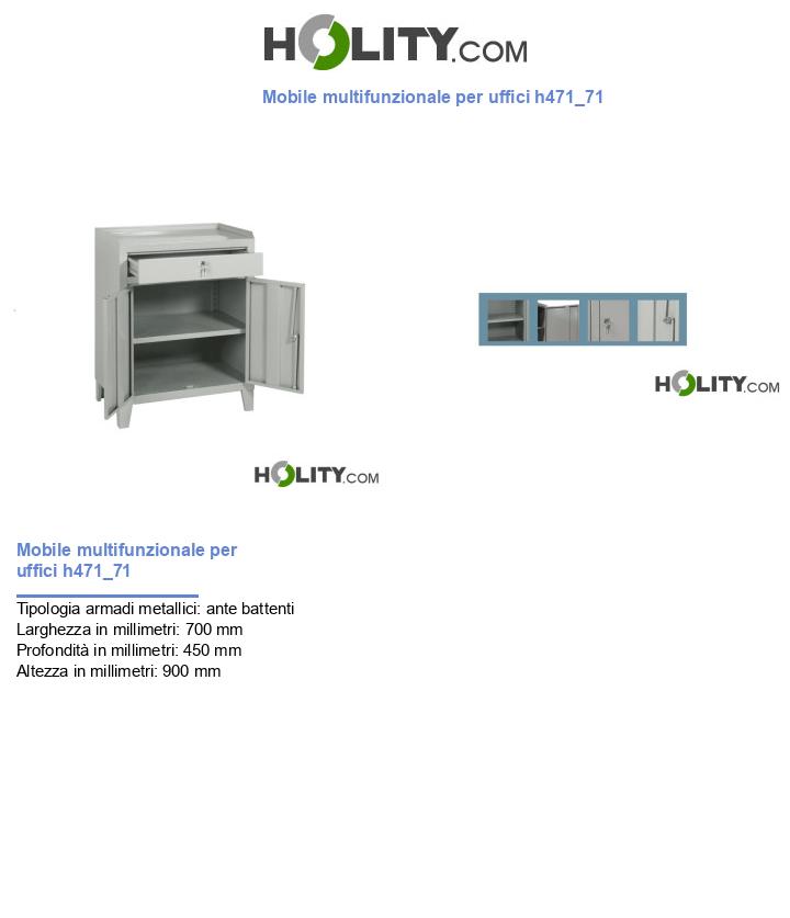 Mobile multifunzionale per uffici h471_71