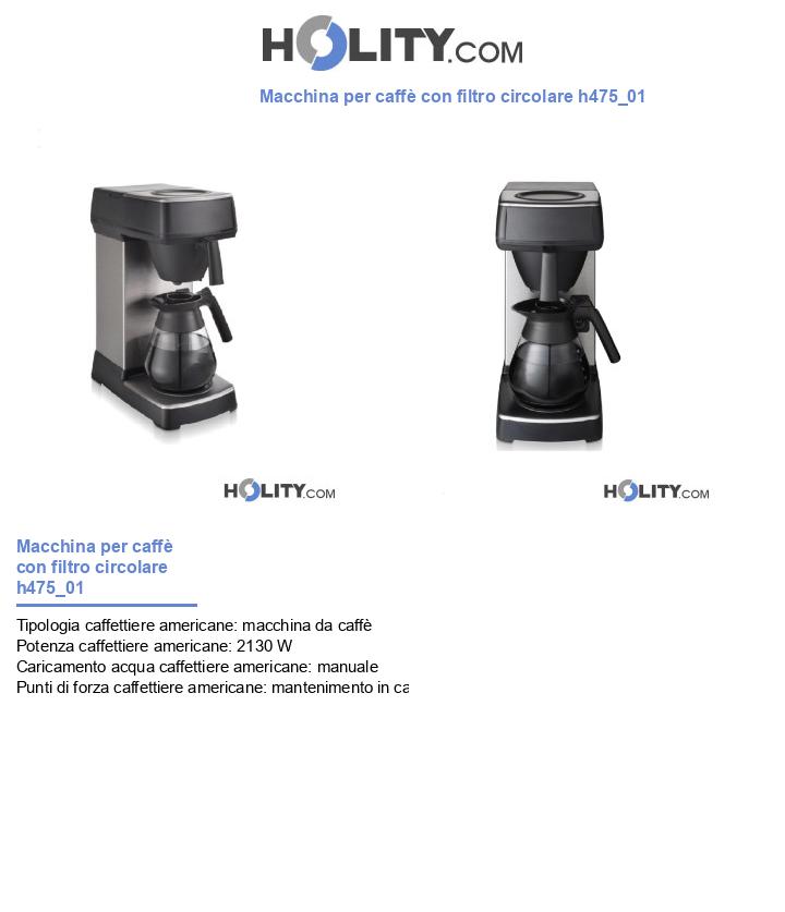 Macchina per caffè con filtro circolare h475_01