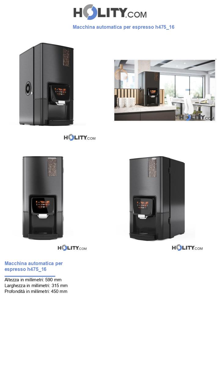 Macchina automatica per espresso h475_16