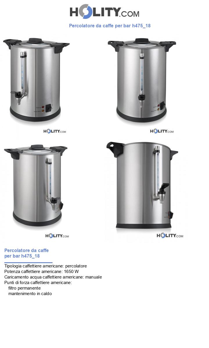 Percolatore da caffe per bar h475_18