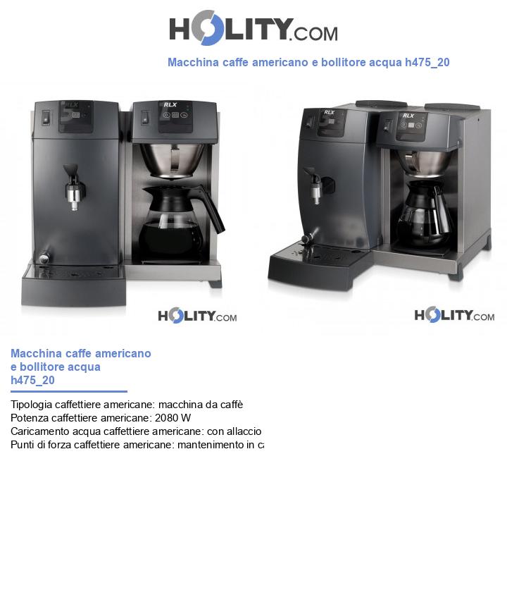 Macchina caffe americano e bollitore acqua h475_20
