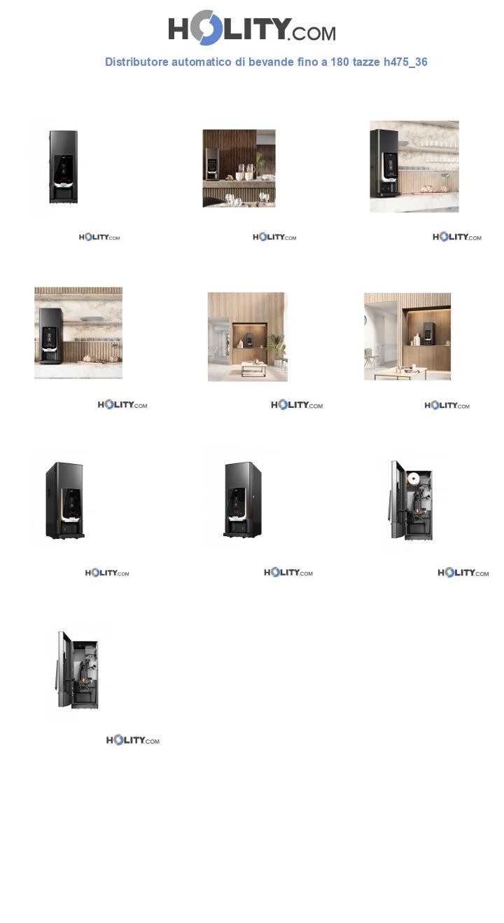 Distributore automatico di bevande fino a 180 tazze h475_36