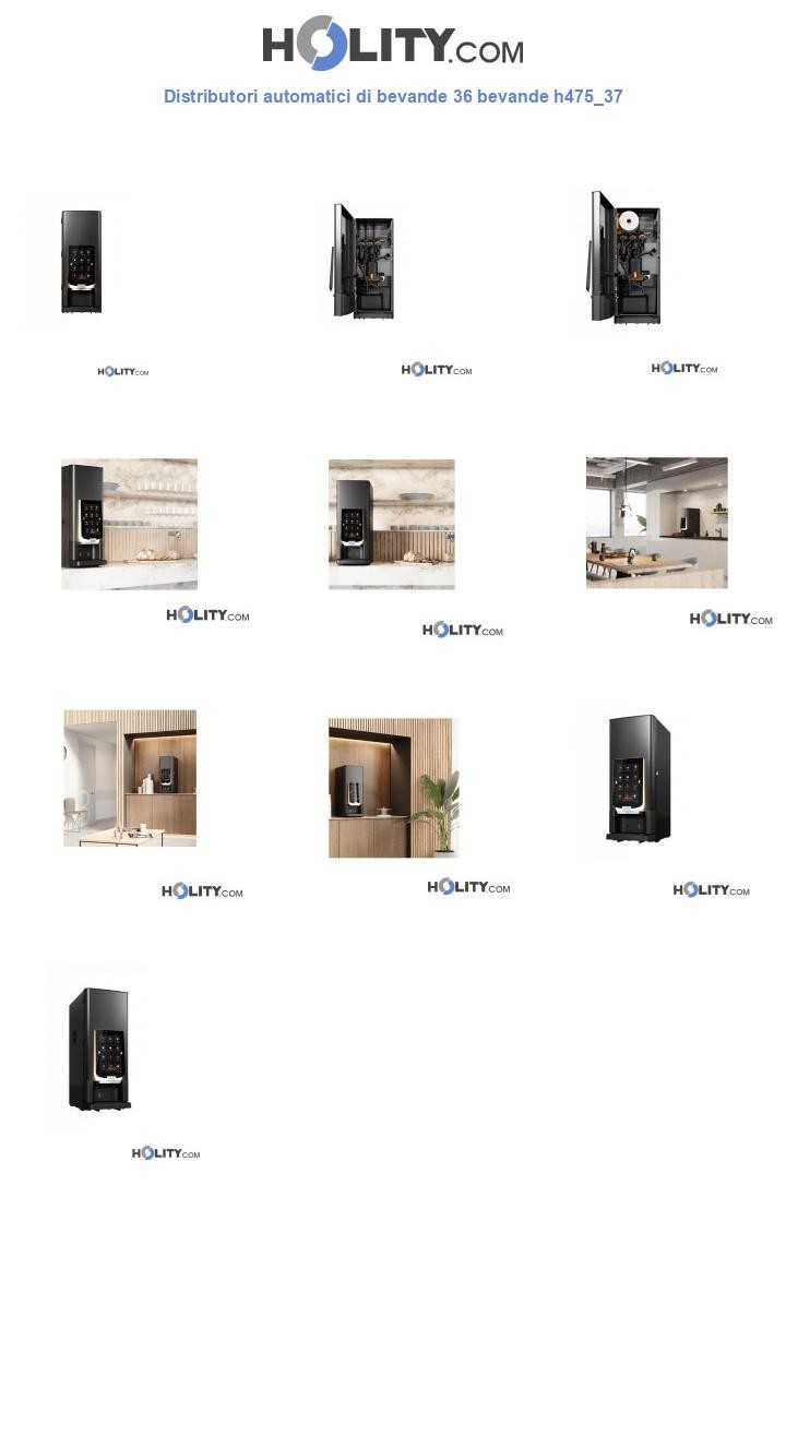 Distributori automatici di bevande 36 bevande h475_37