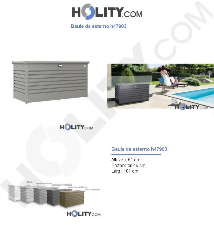 Baule da esterno h47903