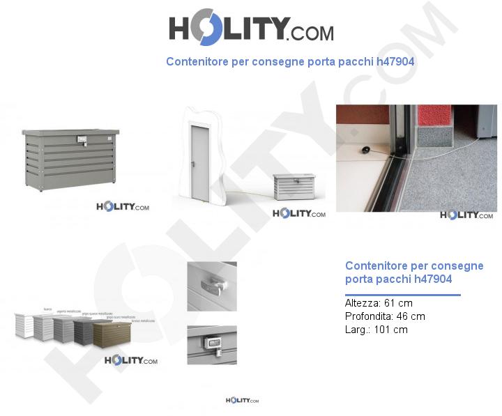 Contenitore per consegne porta pacchi h47904