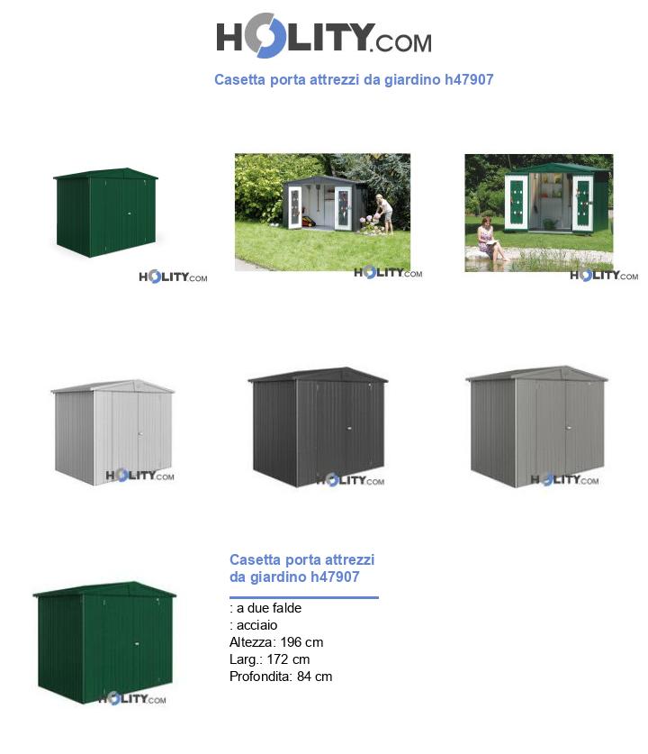 Casetta porta attrezzi da giardino h47907