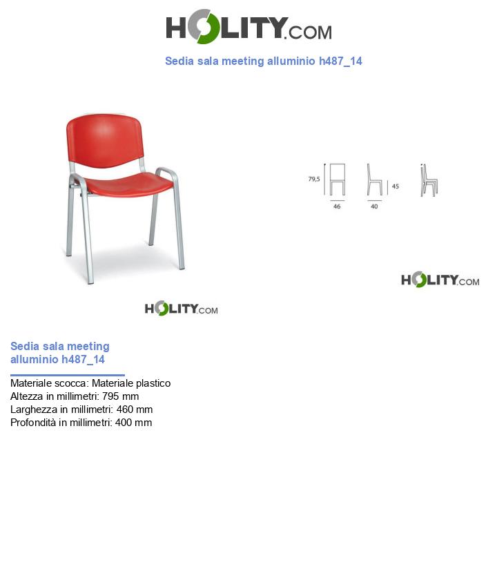 Sedia sala meeting alluminio h487_14