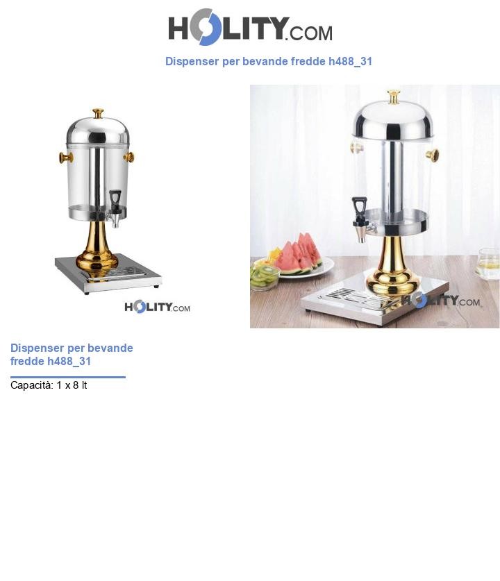 Dispenser per bevande fredde h488_31