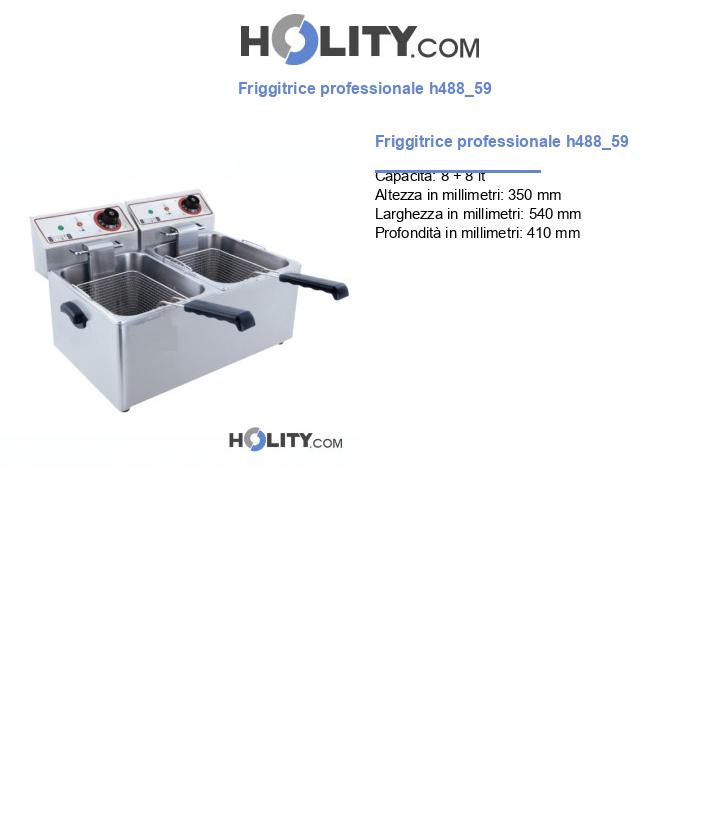 Friggitrice professionale h488_59