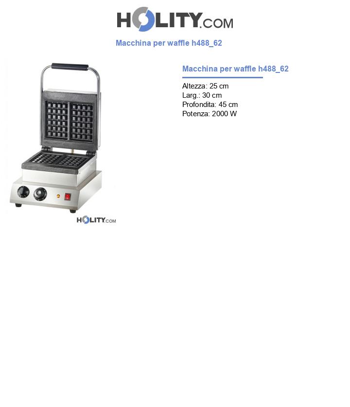 Macchina per waffle h488_62