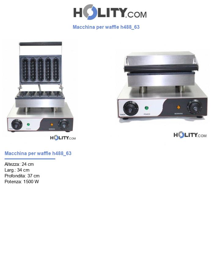 Macchina per waffle h488_63