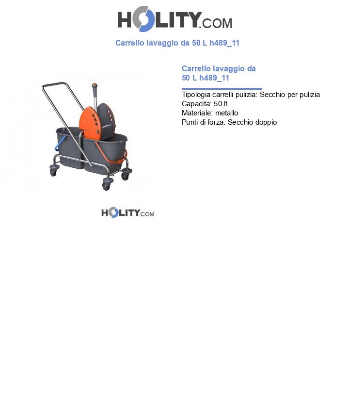 Carrello lavaggio da 50 L h489_11