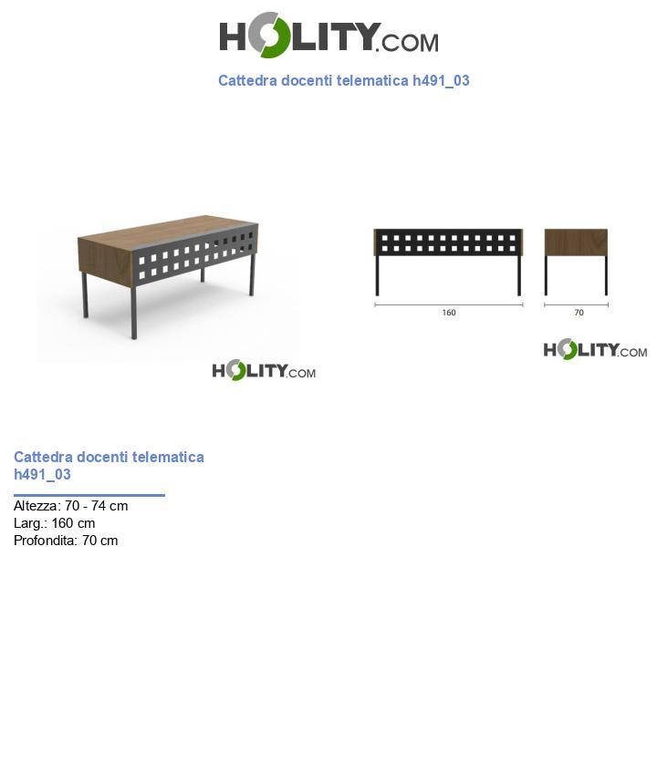 Cattedra docenti telematica h491_03