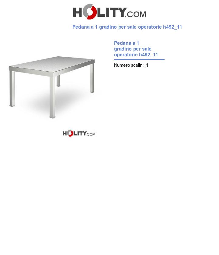 Pedana a 1 gradino per sale operatorie h492_11