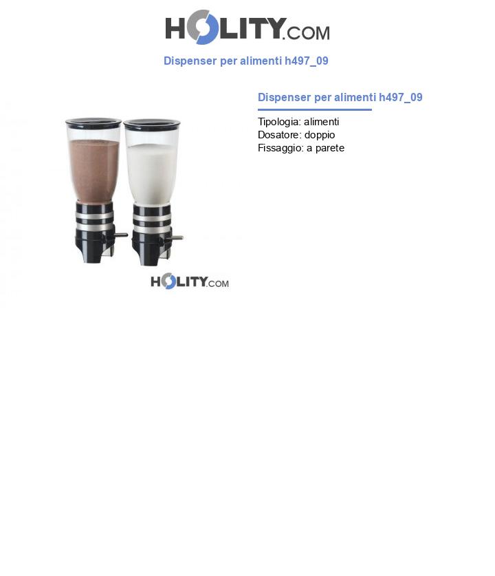 Dispenser per alimenti h497_09