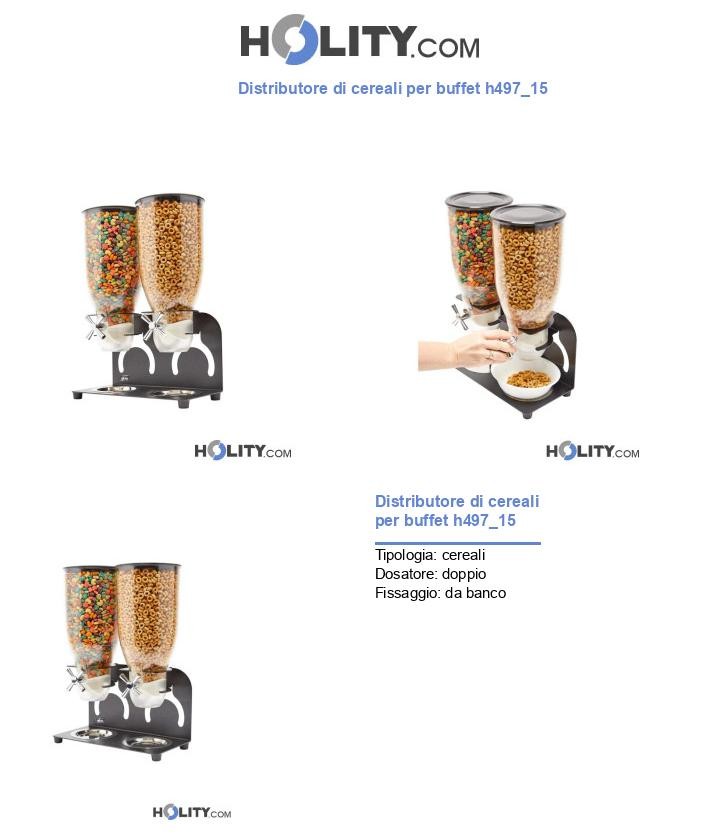Distributore di cereali per buffet h497_15