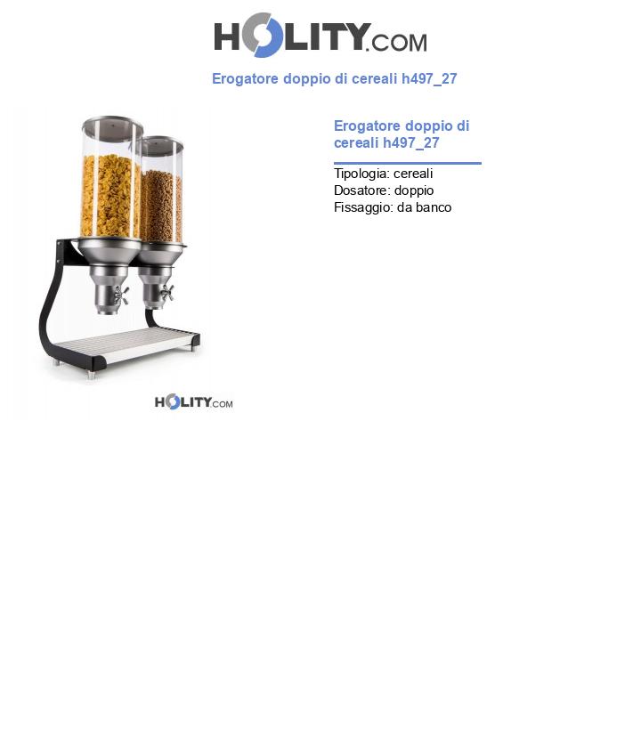 Erogatore doppio di cereali h497_27