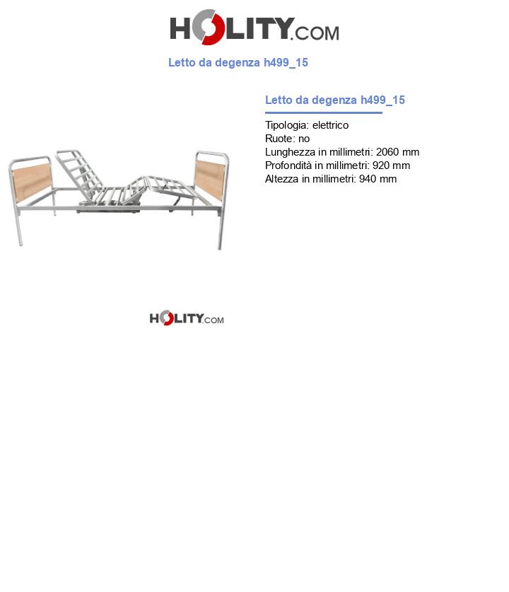 Letto da degenza h499_15