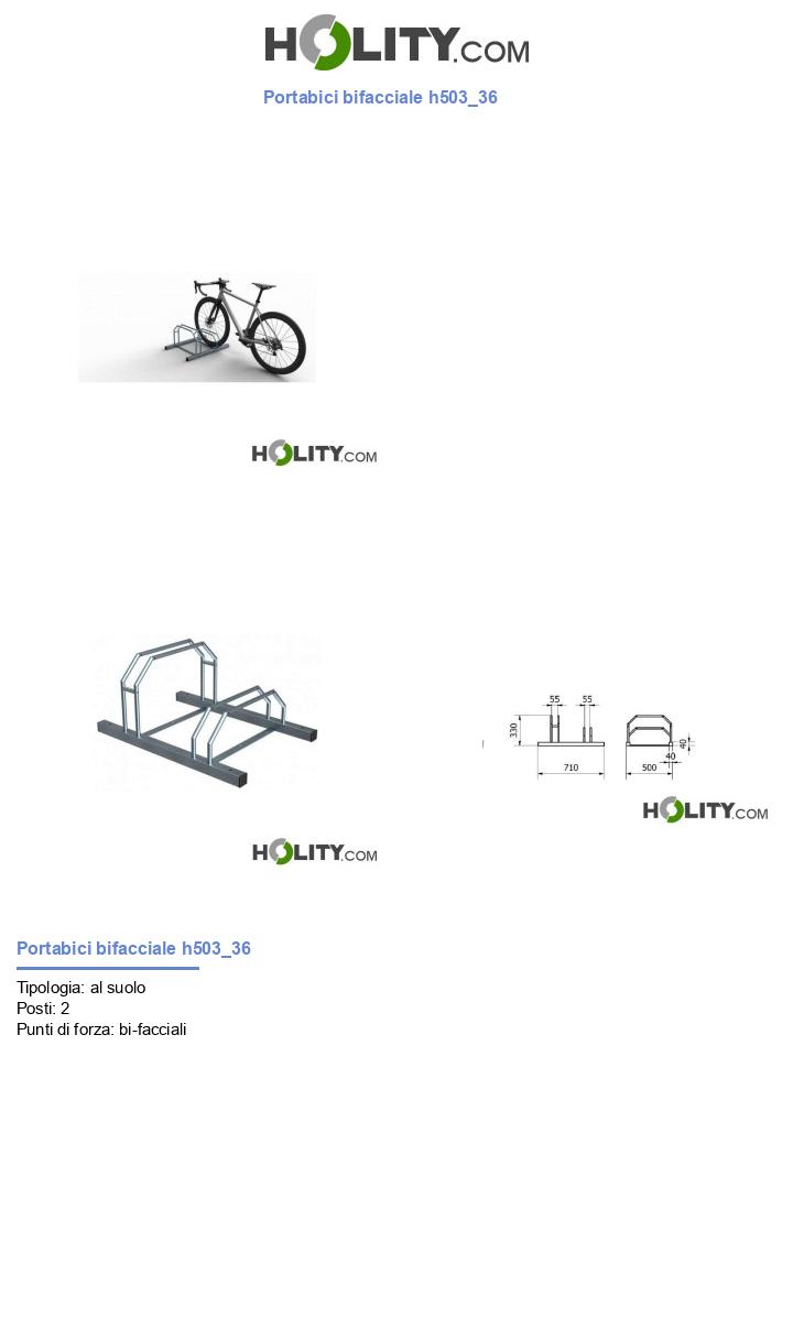 Portabici bifacciale h503_36