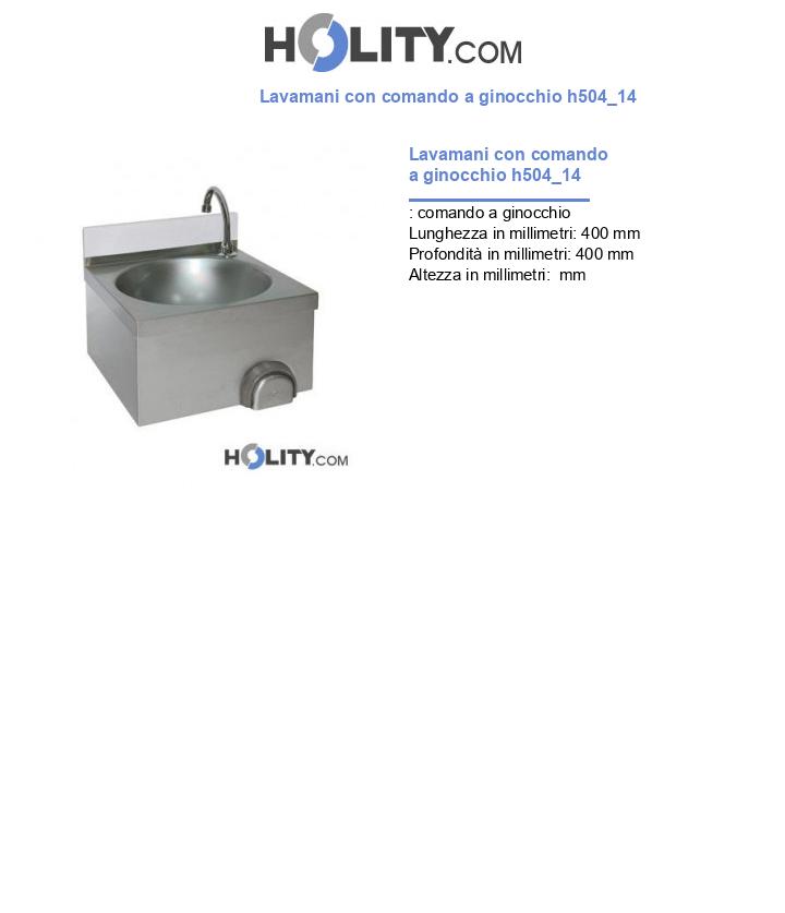 Lavamani con comando a ginocchio h504_14