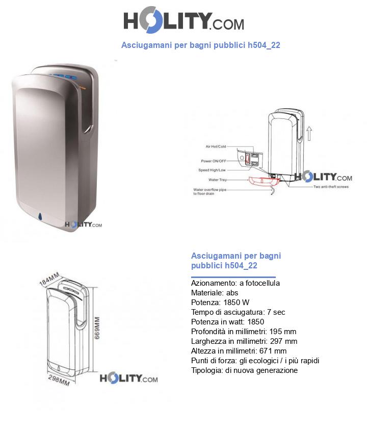 Asciugamani per bagni pubblici h504_22