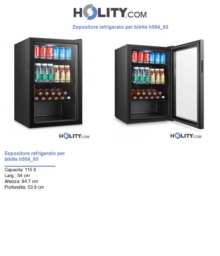 Espositore refrigerato per bibite h504_65