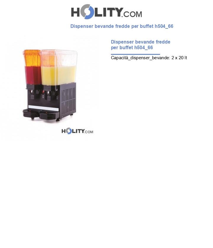 Dispenser bevande fredde per buffet h504_66