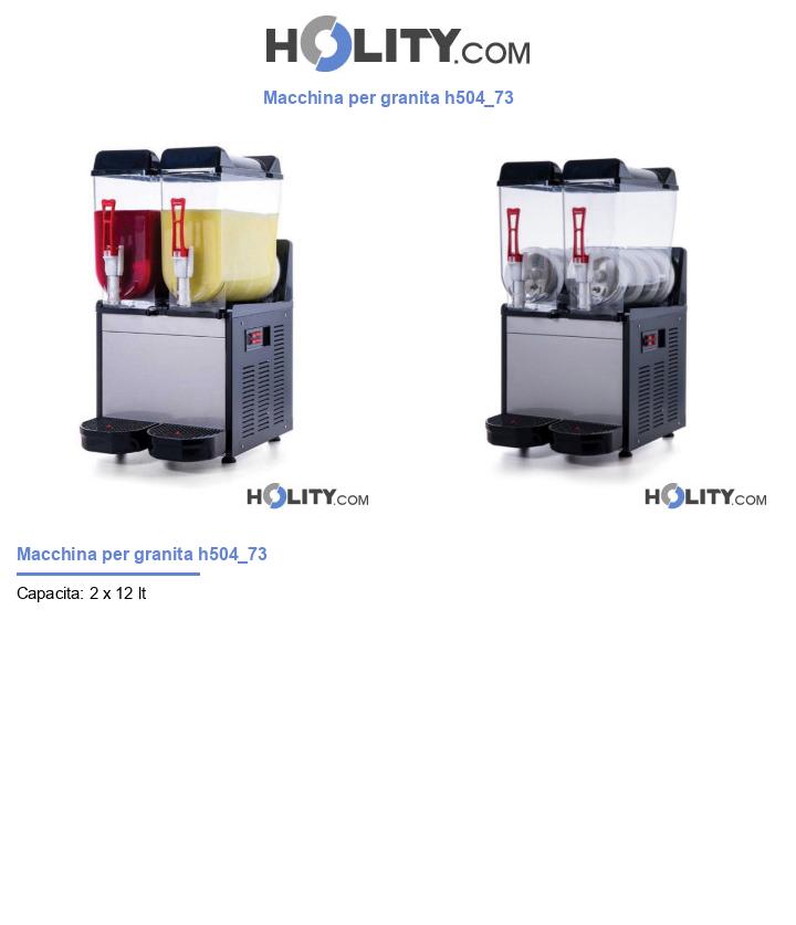 Macchina per granita h504_73
