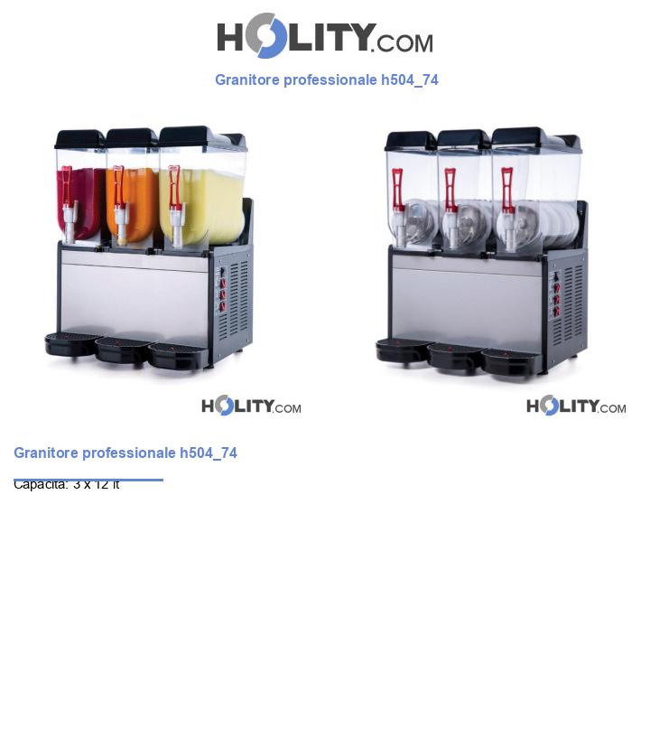 Granitore professionale h504_74