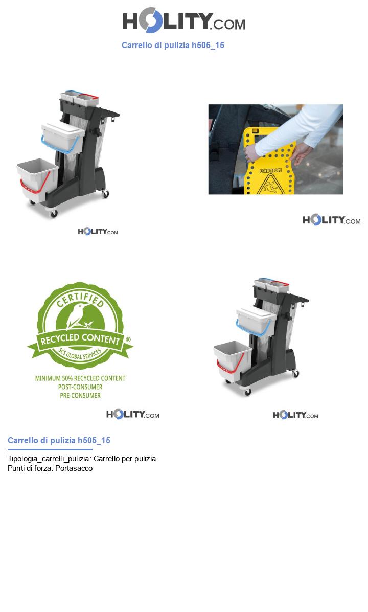 Carrello di pulizia h505_15