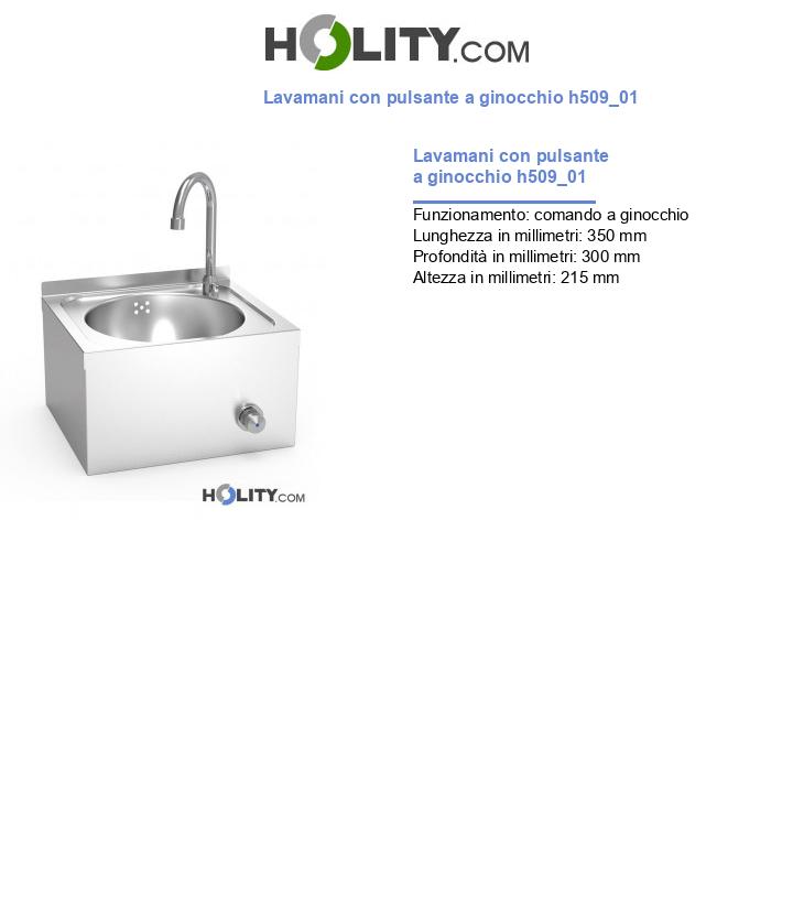 Lavamani con pulsante a ginocchio h509_01