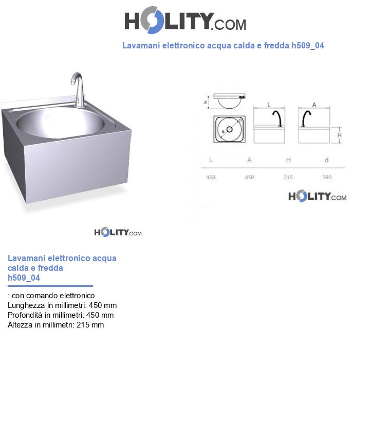 Lavamani elettronico acqua calda e fredda h509_04
